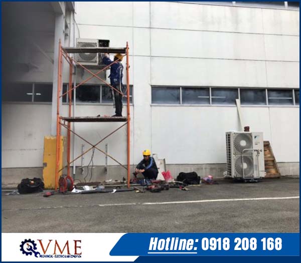 Thi công hệ thống điều hòa, <br> thông gió